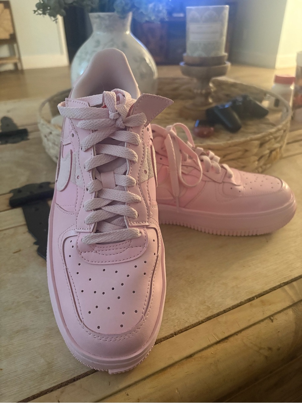 Nike Women’s Pink Low-Top Sneakers